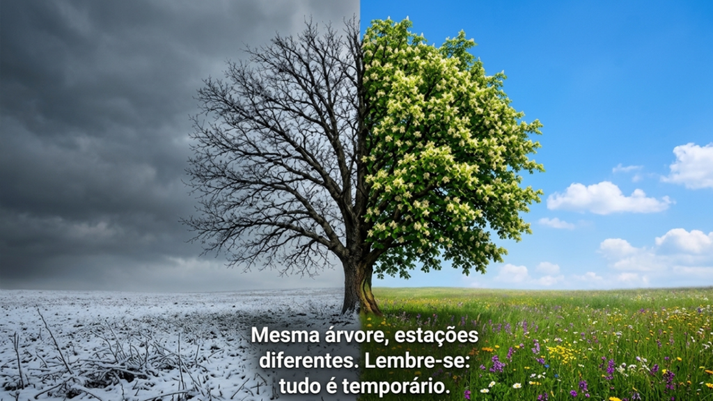 A fase difícil que você vive hoje é parte do mesmo ciclo que traz a virada mais adiante.