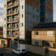 Vizinho constrói prédio de 8 andares, bloqueia 100% dos painéis solares da casa ao lado e é obrigado a pagar R$ 4.500 por mês