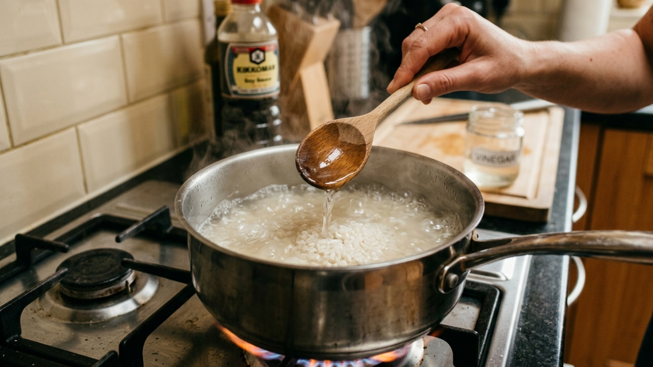 Colocar uma colher de vinagre no preparo do arroz: para que serve e por que é recomendado