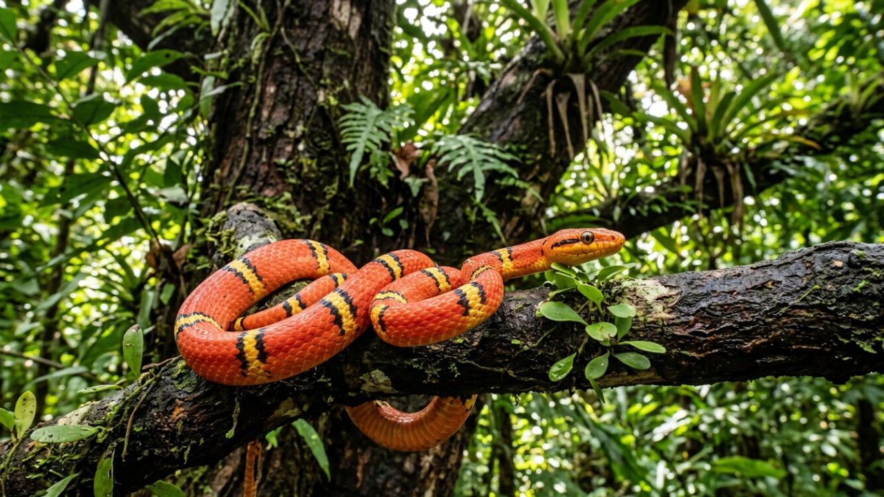 Provérbio malgaxe do dia: "A cobra rasteja no chão, mas com paciência e método consegue alcançar o ninho mais alto da árvore" lições sobre perseverança, humildade estratégica e por que a falta de privilégios iniciais não impede a chegada ao topo