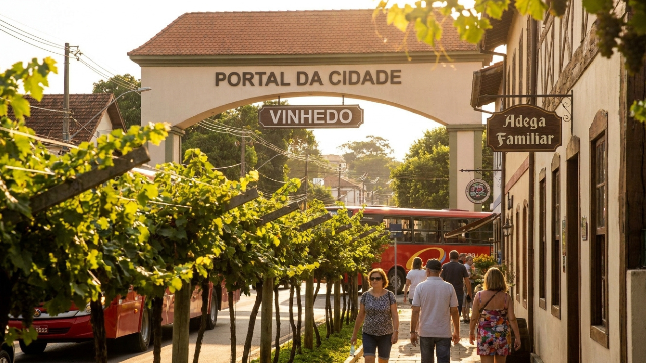 A Cidade da Uva foi fundada por imigrantes italianos e hoje tem IDH de 0,817 entre os melhores do Brasil