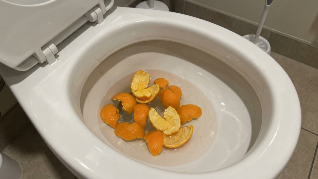 Jogar cascas de laranja no vaso sanitário uma vez por semana no inverno: para que serve e quais são os seus benefícios