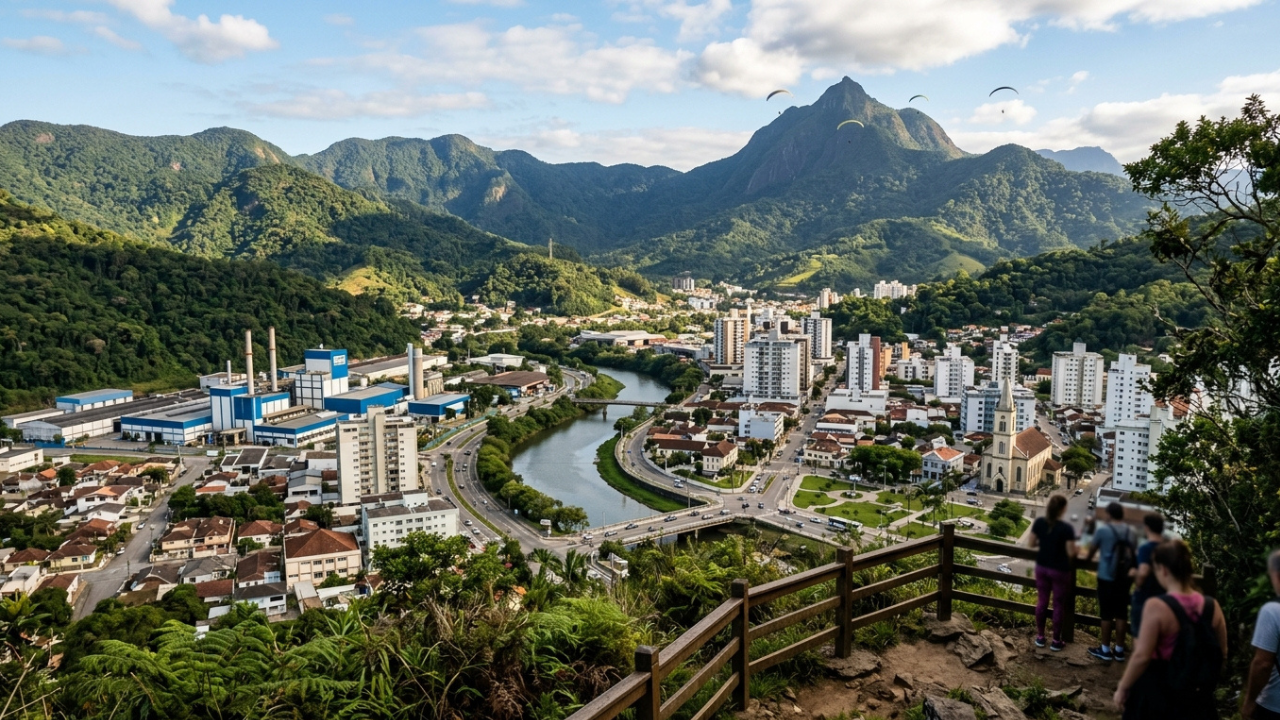 Uma cidade de Santa Catarina nasceu de uma história ligada à família imperial e hoje lidera rankings de segurança no país