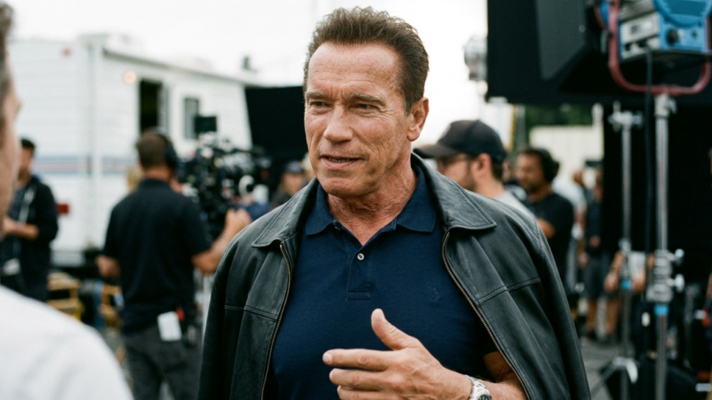 Frase do dia de Arnold Schwarzenegger, 78 anos: "Para todos, o dia tem 24 horas; então, durma 6 e aproveite as 18 horas restantes"