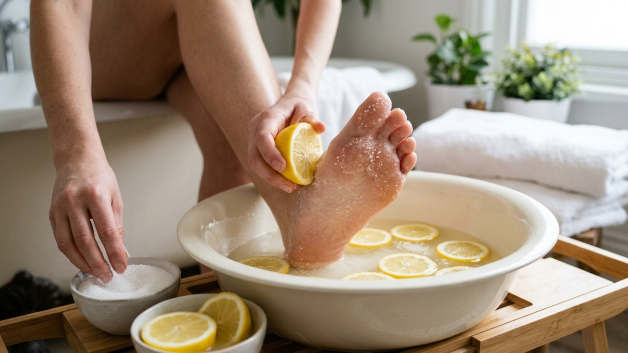 Melhor que muito creme caro? Lavar os pés com açúcar e limão, para que serve e quais as propriedades
