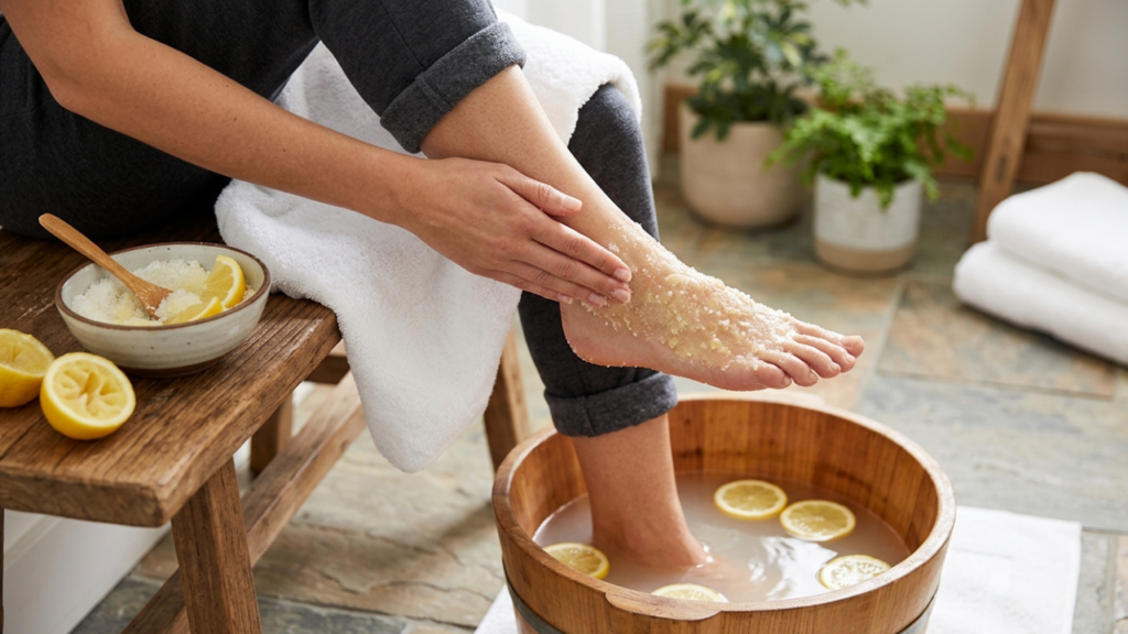 Melhor que muito creme caro? Lavar os pés com açúcar e limão, para que serve e quais as propriedades