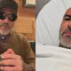Díptico de Henrique Fogaça: à esquerda, com boné e óculos; à direita, deitado em leito hospitalar.