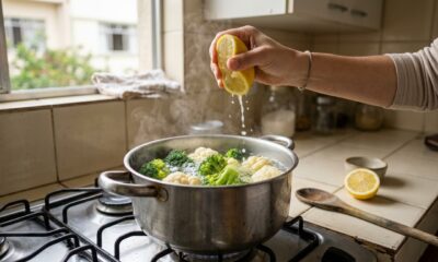 Colocar uma colher de limão na água de cozimento do brócolis e couve-flor: para que serve e por que é recomendado