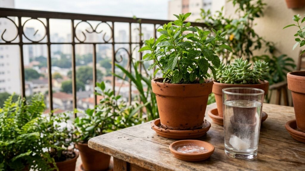 Chega de produtos químicos: o truque barato para afastar as formigas debaixo dos vasos sem prejudicar as plantas