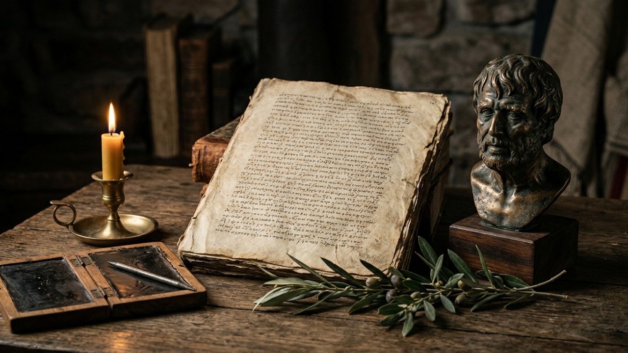 Pergaminho carbonizado há quase 2 mil anos é lido pela primeira vez e revela um antigo texto sobre ética estoica