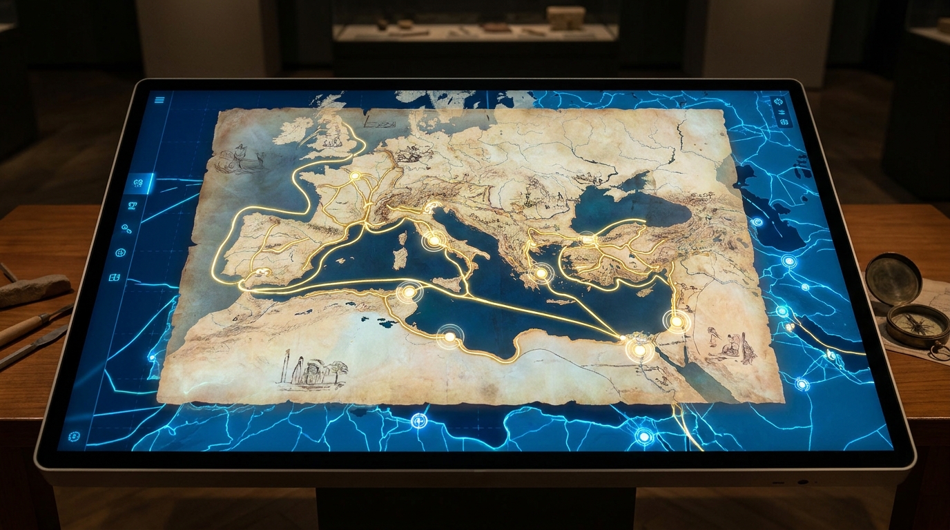 Ferramenta digital recria a rede de estradas do Império Romano e permite simular viagens realizadas há cerca de 2 mil anos