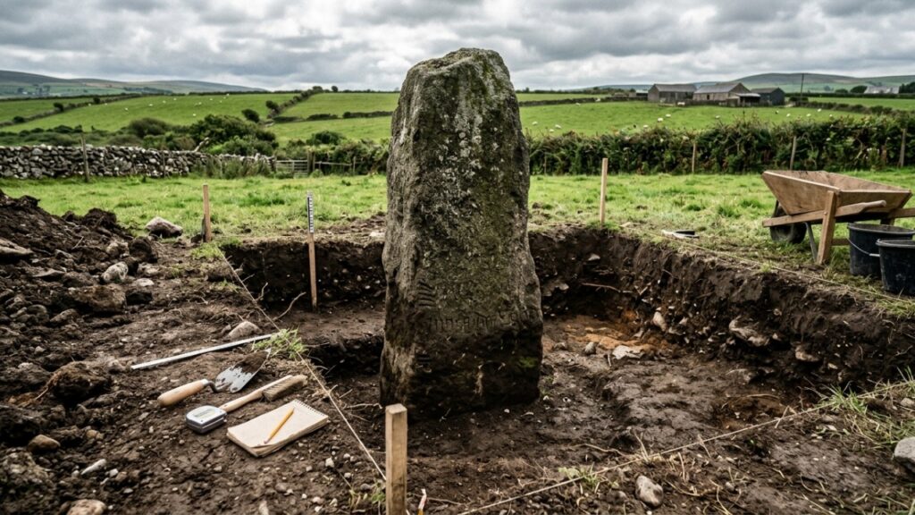 Arqueólogos desenterram estrutura misteriosa de 4 mil anos perto de um dos maiores monumentos pré-históricos da Irlanda