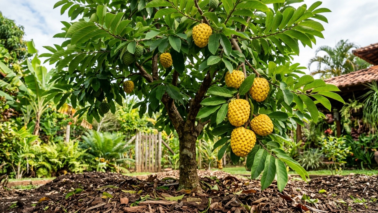 Essa fruta amarela tem sabor de torta de limão com merengue e nasce em uma árvore tropical de crescimento rápido