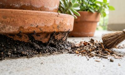 Chega de produtos químicos: o truque barato para afastar as formigas debaixo dos vasos sem prejudicar as plantas