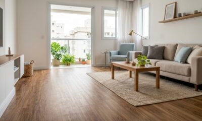 Nem laminado, nem madeira natural: o novo queridinho piso das reformas parece madeira, é resistente à água e ainda ajuda a reduzir o barulho dentro de casa