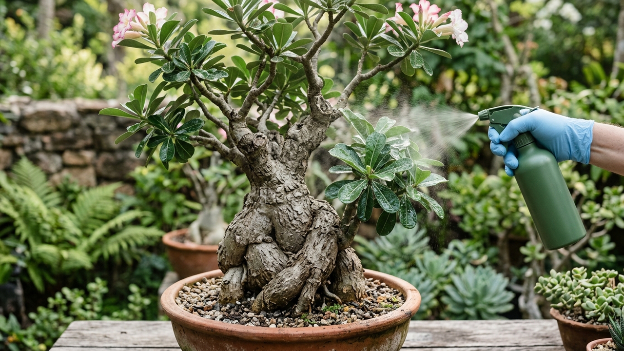 Enxofre solúvel na jardinagem: como usar o produto para combater de forma definitiva a infestação de ácaros nas rosas-do-deserto
