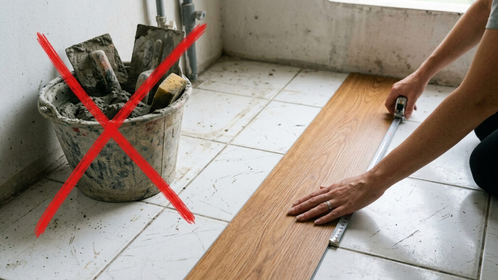 Adeus piso cerâmico antigo: a nova onda de revestimentos vinílicos autocolantes para renovar o chão em um dia, sem pedreiros e sem quebra-quebra