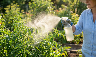 Mistura de alho com cebola e pimenta-dedo-de-moça: para que serve a infusão natural que protege as folhas e afasta pragas de vasos de plantas