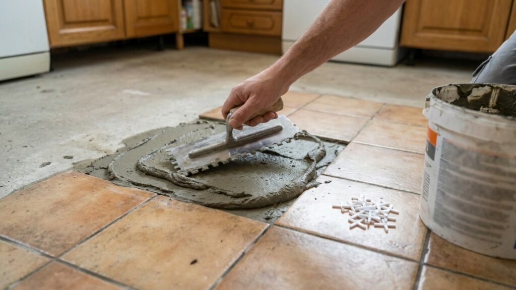Como assentar piso sobre piso sem quebradeira e evitar erros que comprometem o resultado