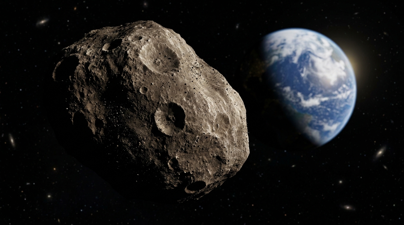 Asteroide gigante de até 800 metros se aproxima da Terra e chama atenção da NASA