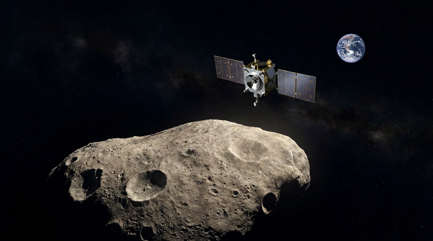 Primeira imagem da segunda Lua impressiona após sonda passar a apenas 20 km do objeto