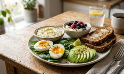 Nem jejum prolongado nem receita milagrosa: depois dos 40, um café da manhã rico em proteínas pode ajudar a cuidar do metabolismo e da massa muscular