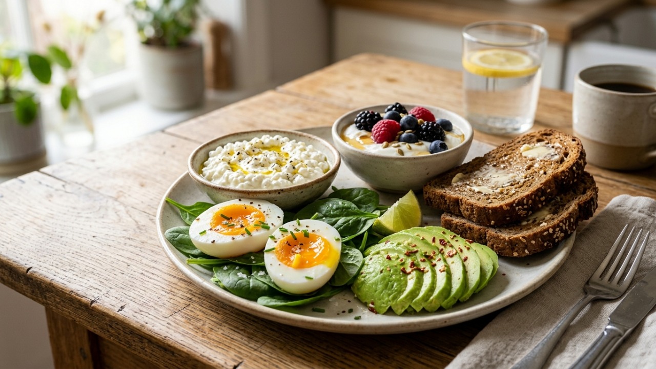 Nem jejum prolongado nem receita milagrosa: depois dos 40, um café da manhã rico em proteínas pode ajudar a cuidar do metabolismo e da massa muscular