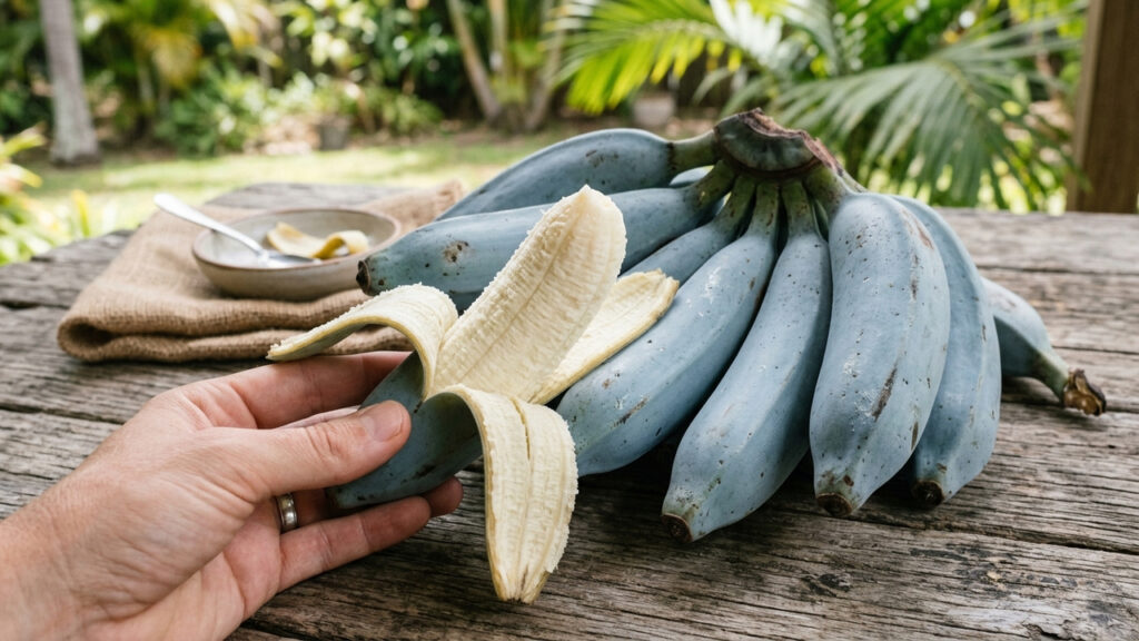 Essa fruta exótica tem sabor de baunilha e textura de sorvete de creme: de cultivo simples, a árvore de médio porte embeleza o quintal