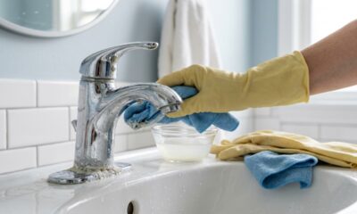 Nem vinagre nem bicarbonato: o produto fácil de encontrar que ajuda a remover a crosta das torneiras e do vaso sanitário