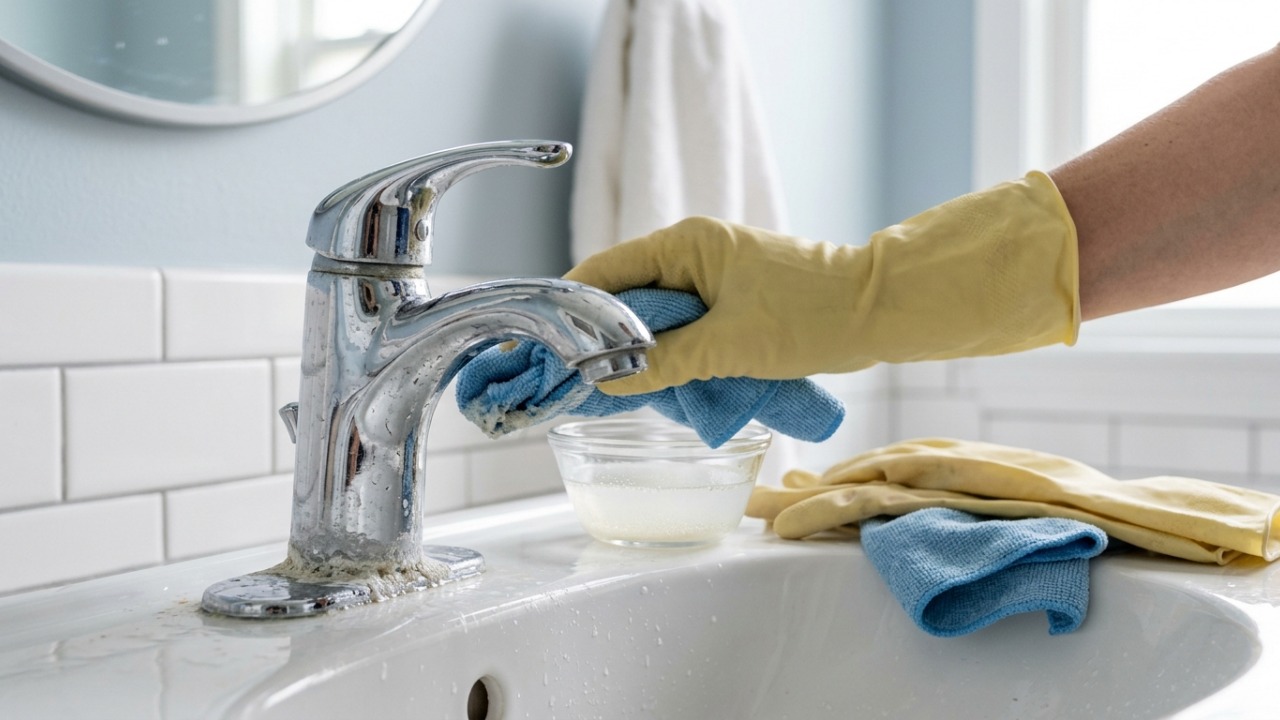 Nem vinagre nem bicarbonato: o produto fácil de encontrar que ajuda a remover a crosta das torneiras e do vaso sanitário