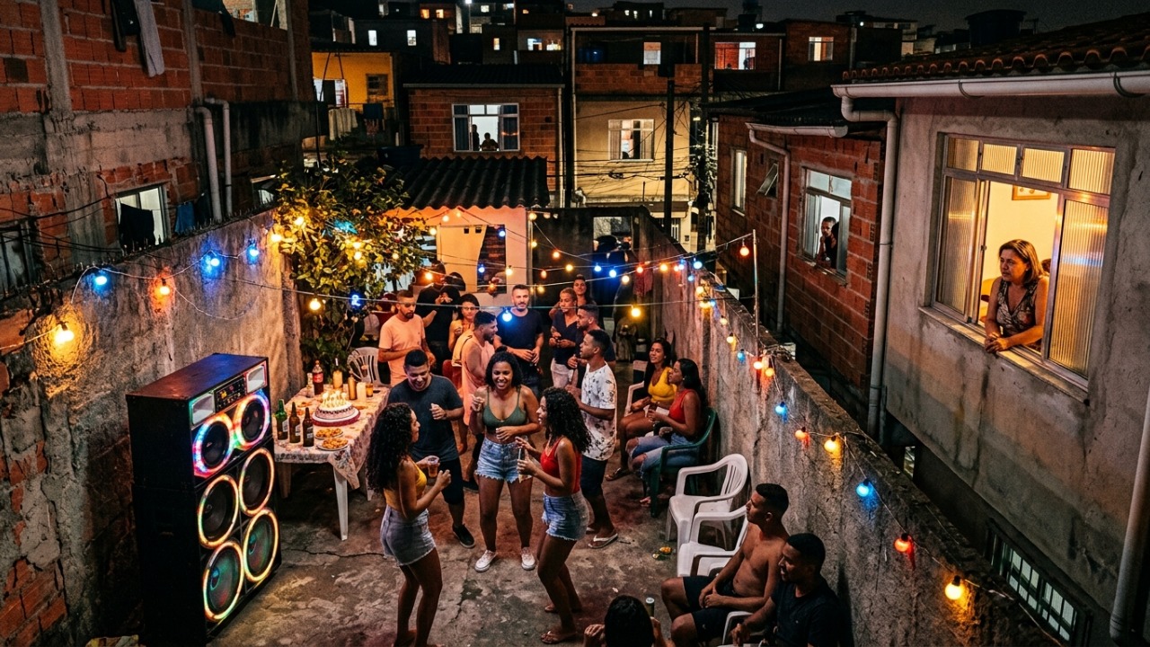 Homem aumenta o volume da música durante festa de aniversário, ignora reclamações dos vizinhos e comemoração termina em conflito