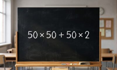 Poucas pessoas acertam 50 x 50 + 50 x 2 sem calculadora: tente resolver antes de conferir