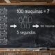 Teste sua lógica: se 5 máquinas fazem 5 peças em 5 minutos, quanto levam 100 máquinas?