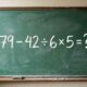 Sem calculadora: você consegue resolver 79 – 42 ÷ 6 × 5 corretamente?