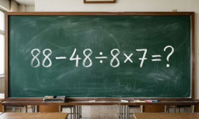 Você consegue calcular 88 – 48 ÷ 8 × 7 sem papel e sem calculadora?