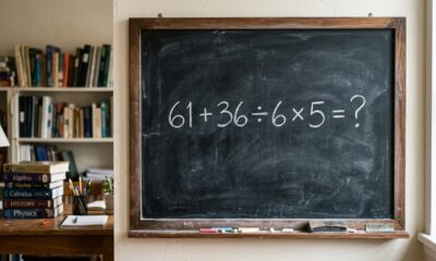 Apenas os mais atentos acertam 61 + 36 ÷ 6 × 5 sem usar calculadora