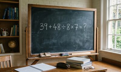 Apenas os mais atentos acertam 39 + 48 ÷ 8 × 7 sem usar calculadora