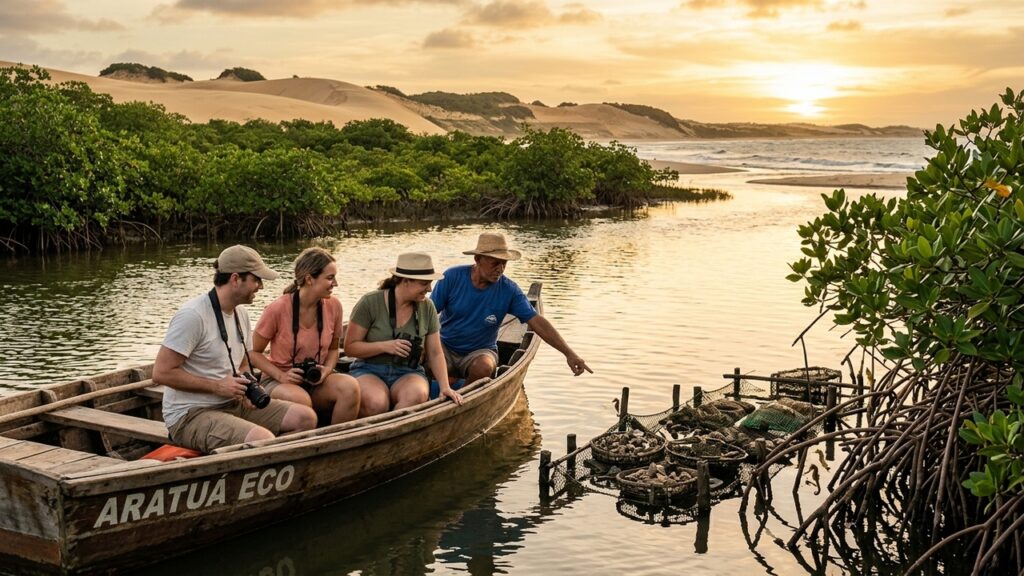 O refúgio mais tranquilo do Nordeste fica escondido entre rio e mar