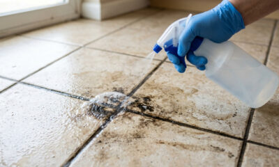 Mistura de cloro com água: para que serve a solução clássica e como aplicar para eliminar manchas pretas de mofo de pisos e azulejos