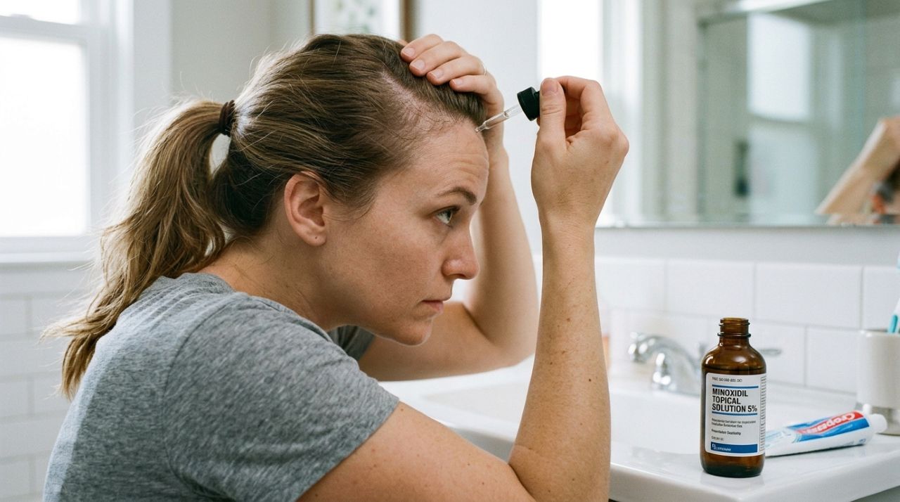 Usar minoxidil nos cabelos: para que serve e por que o crescimento não aparece nas primeiras semanas