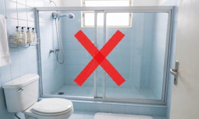 Adeus box de vidro comum no banheiro: o novo design elegante que está substituindo em apartamentos modernos