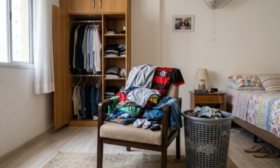 A psicologia aponta que acumular roupas na cadeira não é apenas bagunça, mas pode revelar dificuldade em encerrar pequenas decisões
