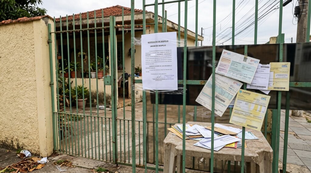 Família mora há 5 anos em terreno abandonado, gasta mais de R$ 80 mil e antigo dono reaparece exigindo saída imediata