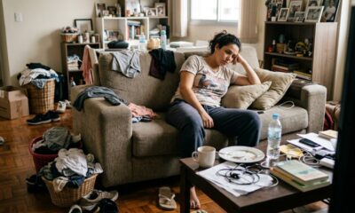 A psicologia sugere que não limpar a casa com frequência não é preguiça, mas pode revelar ansiedade e esgotamento