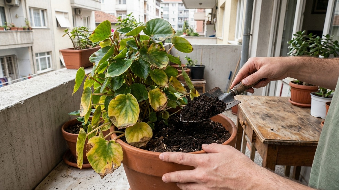 Coloque isso na terra do vaso e plantas fracas podem voltar a crescer sem precisar de adubo caro