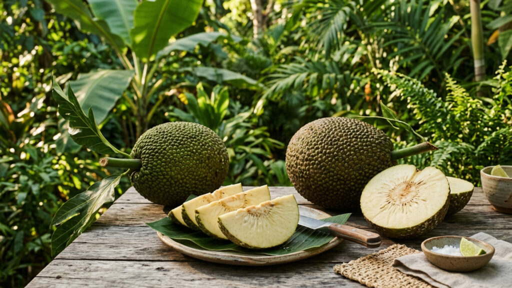 Fruta-pão no jardim: para que serve essa espécie que produz uma polpa altamente nutritiva que substitui a batata e a farinha de trigo