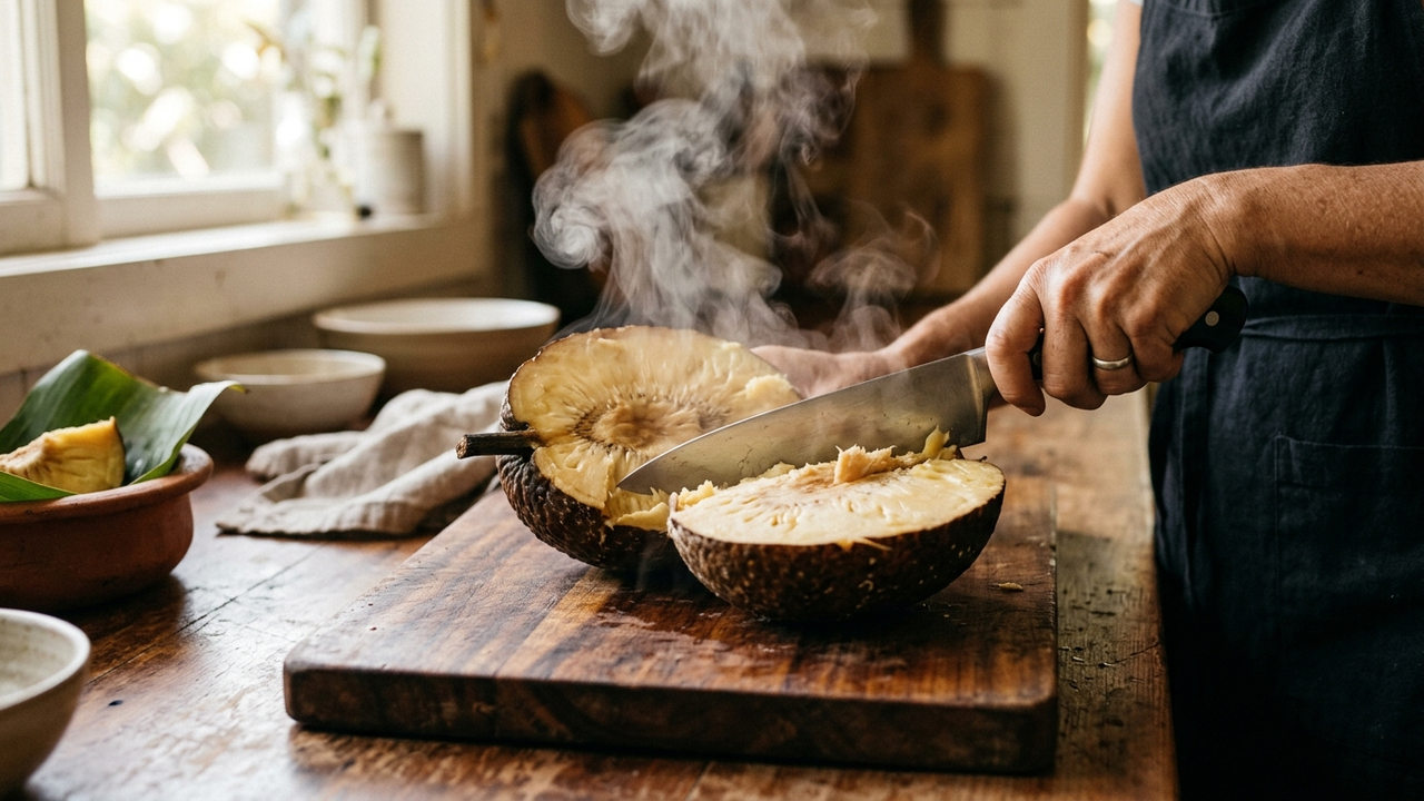 Fruta-pão no jardim: para que serve essa espécie que produz uma polpa altamente nutritiva que substitui a batata e a farinha de trigo