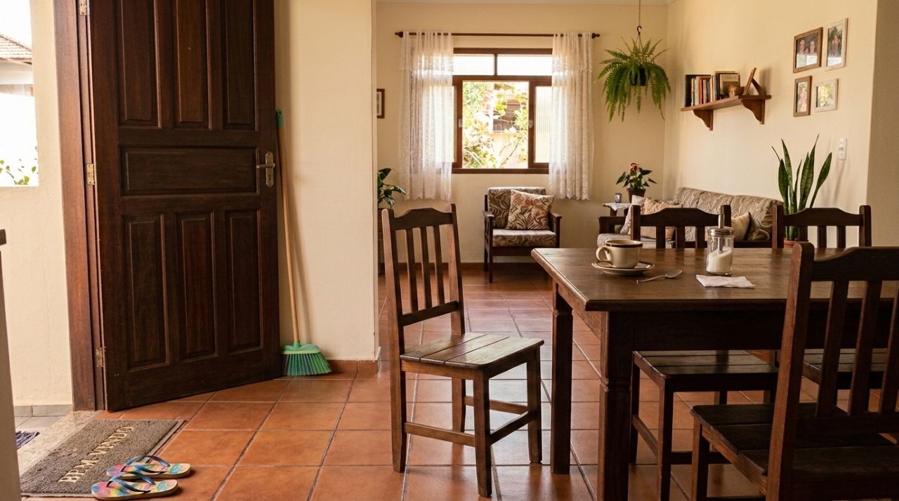 Para que serve colocar uma vassoura atrás da porta e por que as pessoas acreditam que isso afasta visitas indesejadas