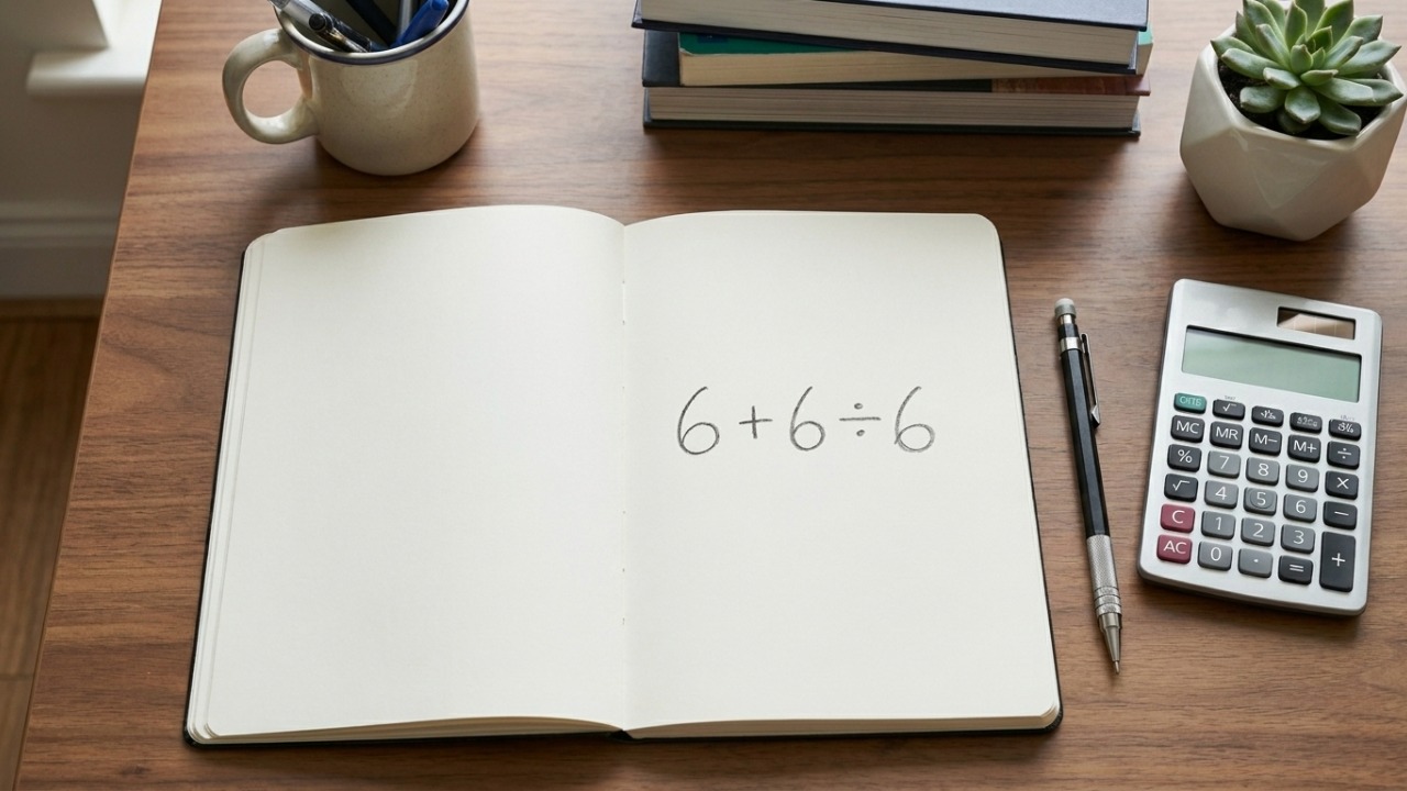 A conta 6 + 6 ÷ 6 parece simples, mas um detalhe muda completamente a resposta