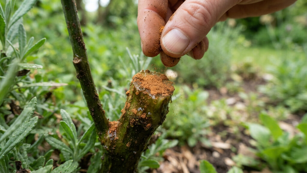 Pó de canela na jardinagem: para que serve e por que funciona como um cicatrizante e fungicida natural em podas e mudas de plantas